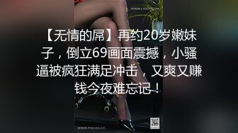 【无情的屌】再约20岁嫩妹子，倒立69画面震撼，小骚逼被疯狂满足冲击，又爽又赚钱今夜难忘记！