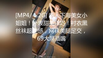 [MP4/ 1.2G] 新人下海美女小姐姐！外表甜美乖巧！衬衣黑丝袜超性感，网袜美腿足交，69大屌插嘴