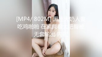 [MP4/ 802M] 黑丝大奶人妻吃鸡啪啪 在家撅着大肥臀被无套输出 内射