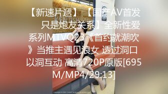 【新速片遞】 【国产AV首发❤️只是炮友关系】全新性爱系列MTVQ23《首约就潮吹》当推主遇见浪女 透过洞口 以洞互动 高清720P原版[695M/MP4/29:13]