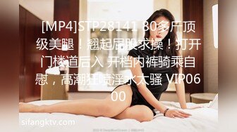 [MP4]STP28141 80多斤顶级美腿！翘起屁股求操！打开门楼道后入 开档内裤骑乘自慰，高潮狂喷淫水太骚 VIP0600