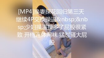 [MP4]换妻探花回归第三天 继续4P交换操逼&nbsp;&nbsp;少妇操逼操多了屁股很紧致 开档连体网袜 猛怼骚大屁股