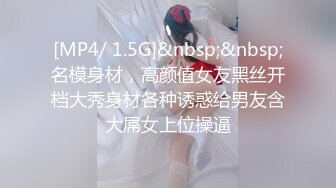 [MP4/ 1.5G]&nbsp;&nbsp;名模身材，高颜值女友黑丝开档大秀身材各种诱惑给男友含大屌女上位操逼