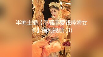 半糖主播【不骚不要钱哔婢女卡】福利视频 (3)