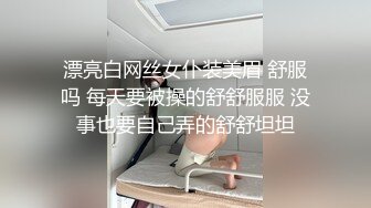 漂亮白网丝女仆装美眉 舒服吗 每天要被操的舒舒服服 没事也要自己弄的舒舒坦坦